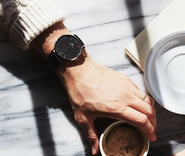 Đồng Hồ Nam Daniel Wellington DW00100128 Màu Nâu Đen - Đồng hồ - Vua Hàng Hiệu