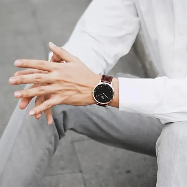 Đồng Hồ Nam Daniel Wellington DW00100125 Màu Nâu - Đồng hồ - Vua Hàng Hiệu