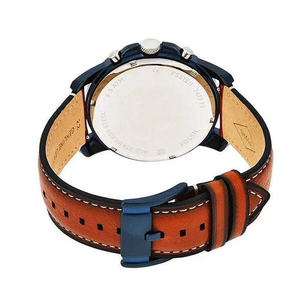 Đồng Hồ Nam Fossil Grant Dây Da FS5151 Màu Nâu