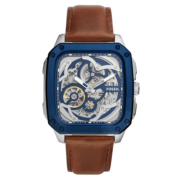 Đồng Hồ Nam Fossil Inscription ME3202 Dây Da Màu Nâu - Đồng hồ - Vua Hàng Hiệu