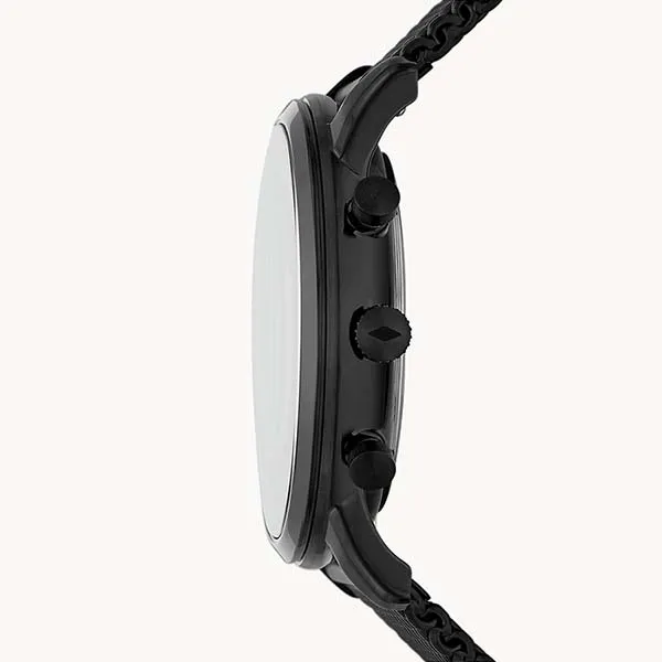 Đồng Hồ Nam Fossil Minimalist FS5943 Dây Thép Không Gỉ Màu Đen - Đồng hồ - Vua Hàng Hiệu