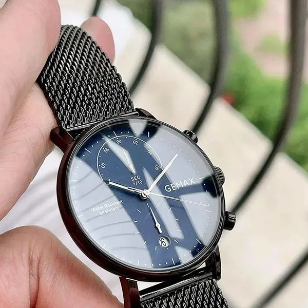 Đồng Hồ Nam Gemax CI235P1W Màu Xanh Navy - Đồng hồ - Vua Hàng Hiệu