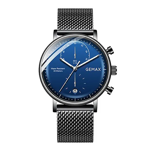 Đồng Hồ Nam Gemax CI235P1W Màu Xanh Navy - Đồng hồ - Vua Hàng Hiệu