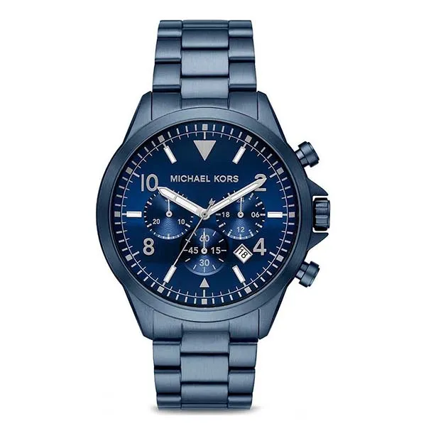 Đồng Hồ Nam Michael Kors MK Gage Oversized Watch 45mm Mk8829 Màu Xanh - Đồng hồ - Vua Hàng Hiệu