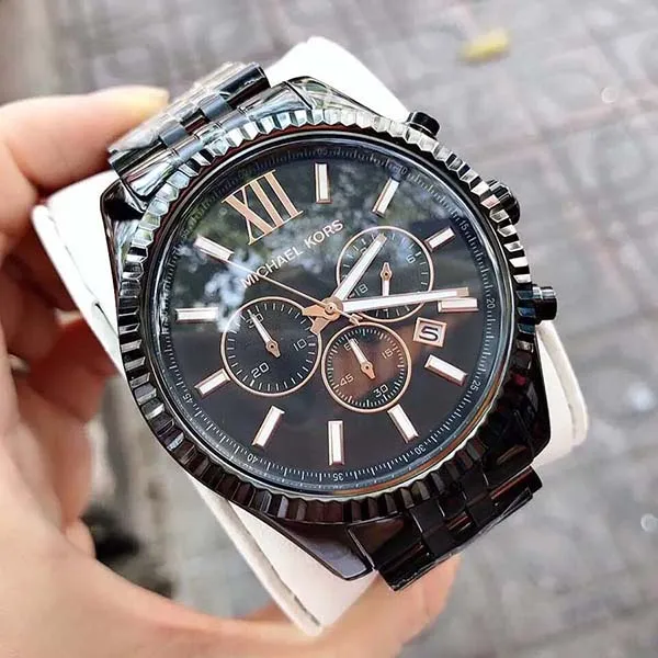 Đồng Hồ Nam Michael Kors MK8467 45mm Màu Đen