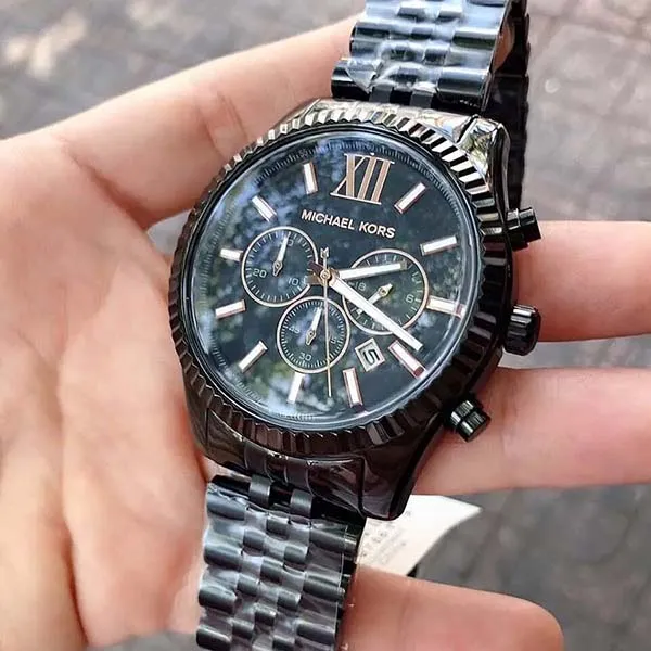 Đồng Hồ Nam Michael Kors MK8467 45mm Màu Đen