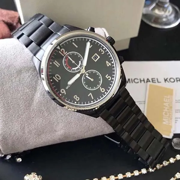 Đồng Hồ Nam Michael Kors MK8575 42mm Màu Đen