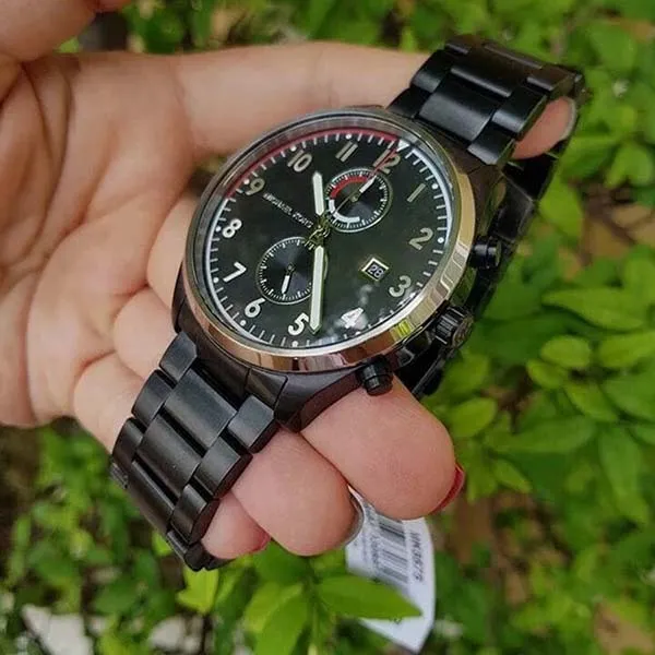 Đồng Hồ Nam Michael Kors MK8575 42mm Màu Đen