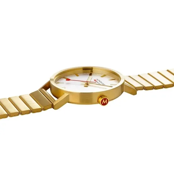 Đồng Hồ Unisex Mondaine Classic Golden Watch A660.30314.16SBM Màu Vàng - Đồng hồ - Vua Hàng Hiệu