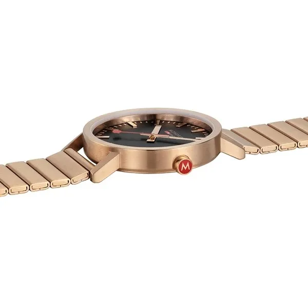 Đồng Hồ Nam Mondaine Classic Rose Golden Watch A660.30360.16SBR - 40mm Màu Vàng Hồng - Đồng hồ - Vua Hàng Hiệu