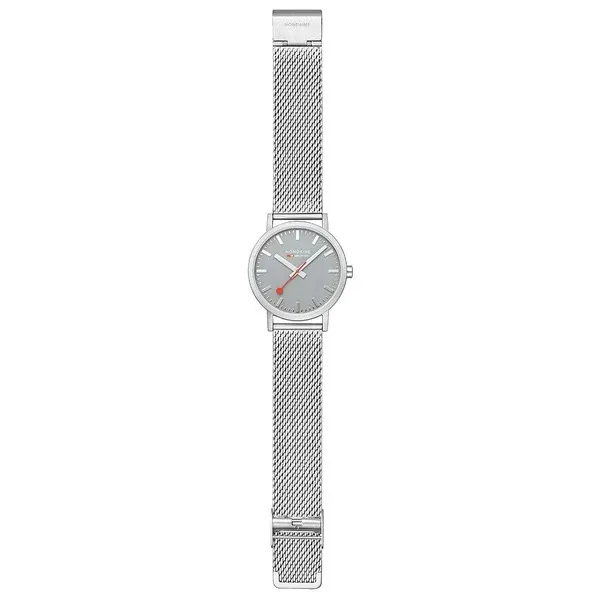 Đồng Hồ Nam Mondaine Classic Stainless Steel Gray Watch A660.30360.80SBJ - 40mm Màu Xám Bạc