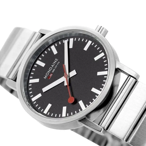 Đồng Hồ Nam Mondaine Classic Stainless Steel Watch A660.30360.16SBW - 40mm Màu Xám Bạc - Đồng hồ - Vua Hàng Hiệu