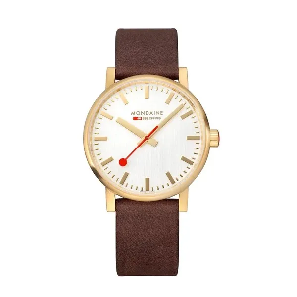 Đồng Hồ Nam Mondaine Evo2 Golden Watch MSE.40112.LG - 40mm Màu Nâu Vàng - Đồng hồ - Vua Hàng Hiệu