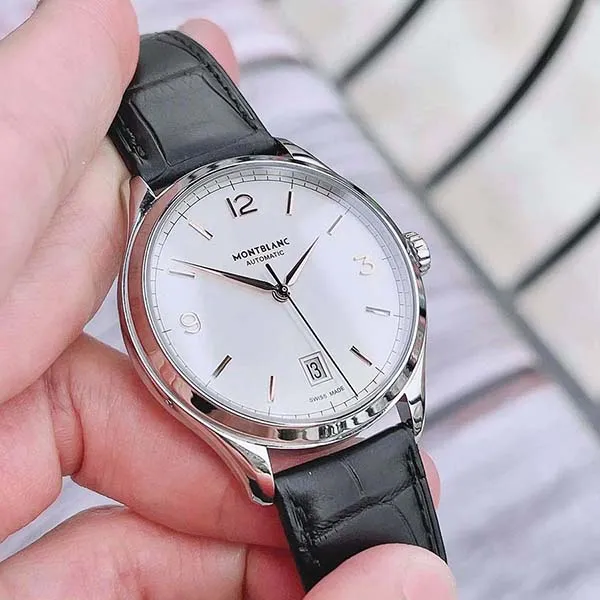 Đồng Hồ Nam Montblanc Heritage 112520 Chronométrie Watch 40mm Màu Đen Bạc - Đồng hồ - Vua Hàng Hiệu