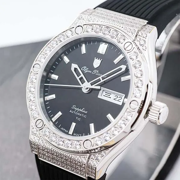 Đồng Hồ Nam Olym Pianus OP990-45ADDGS-GL-D Màu Đen Bạc - Đồng hồ - Vua Hàng Hiệu