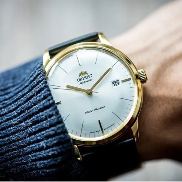Đồng Hồ Nam Orient Bambino FAC0000BW0 Màu Vàng