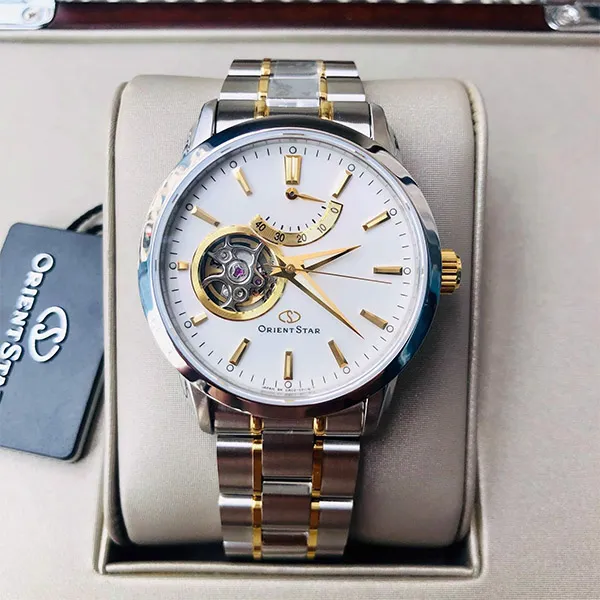 Đồng Hồ Nam Orient Automatic SDA02001W0 Màu Bạc - Đồng hồ - Vua Hàng Hiệu
