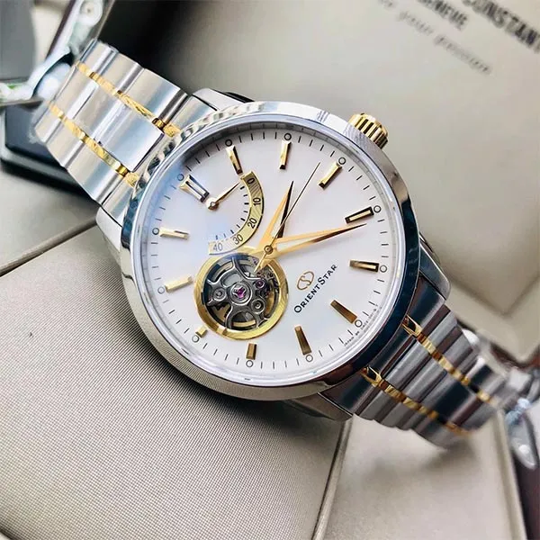 Đồng Hồ Nam Orient Automatic SDA02001W0 Màu Bạc - Đồng hồ - Vua Hàng Hiệu
