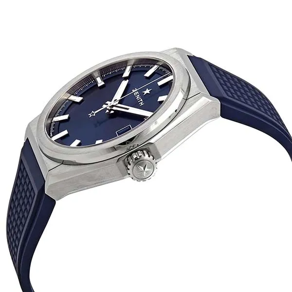 Đồng Hồ Nam Zenith Defy Classic Automatic Blue Dial Titanium Men's Watch 95.9000.670/51.R790 Màu Xanh Bạc - Đồng hồ - Vua Hàng Hiệu