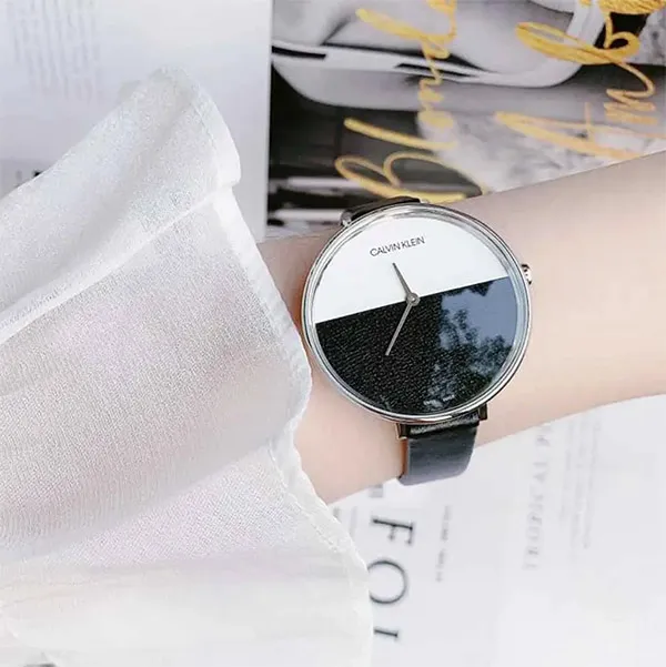 Đồng Hồ Nữ Calvin Klein CK Rise K7A231C3 Màu Đen