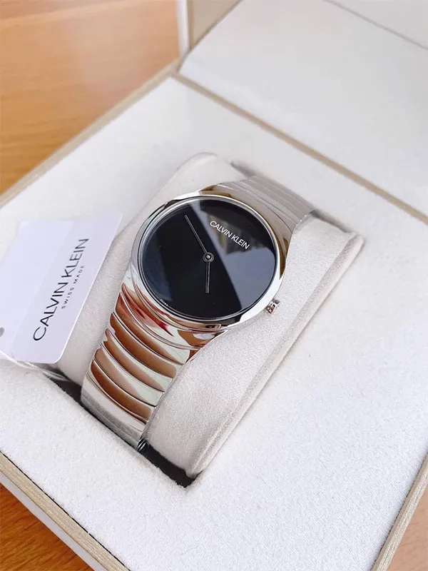 Đồng Hồ Nữ Calvin Klein CK Whirl K8A23141 Màu Bạc