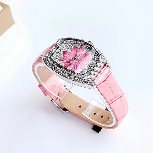 Đồng Hồ Nữ Christian Van Sant Lotus Quartz Pink Dial Ladies Watch CV4852 Màu Hồng - Đồng hồ - Vua Hàng Hiệu