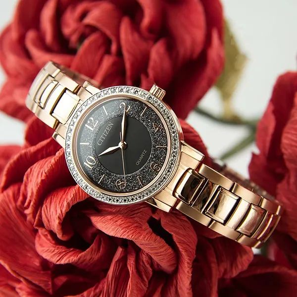 Đồng Hồ Nữ Citizen EL3048-53E Màu Vàng Hồng - Đồng hồ - Vua Hàng Hiệu