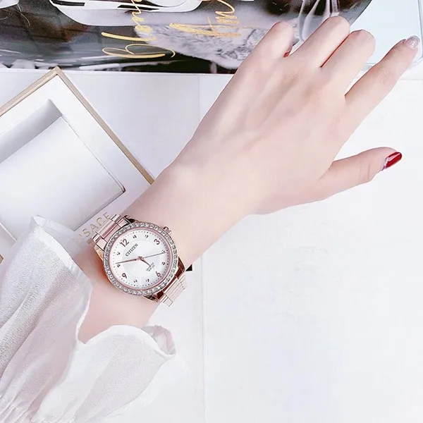 Đồng Hồ Nữ Citizen EL3093-83A Màu Vàng Hồng - Đồng hồ - Vua Hàng Hiệu