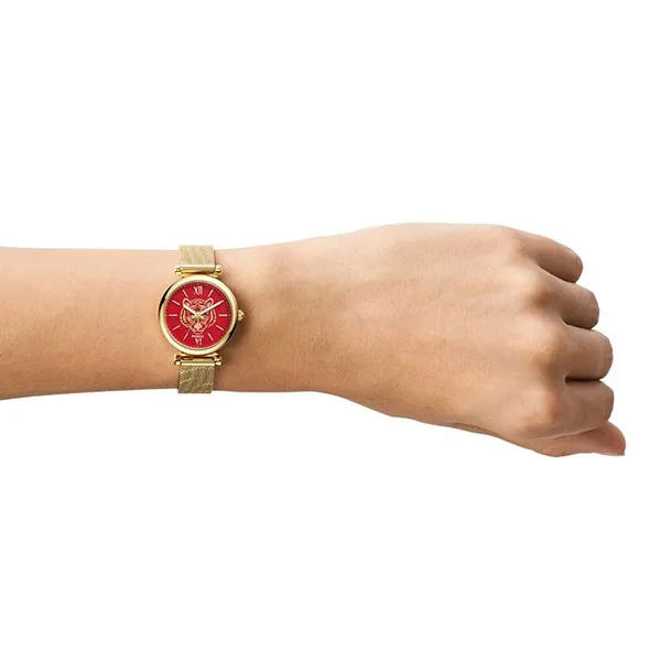 Đồng Hồ Nữ Dây Thép Không Gỉ Fossil Carlie ES5155 Màu Vàng