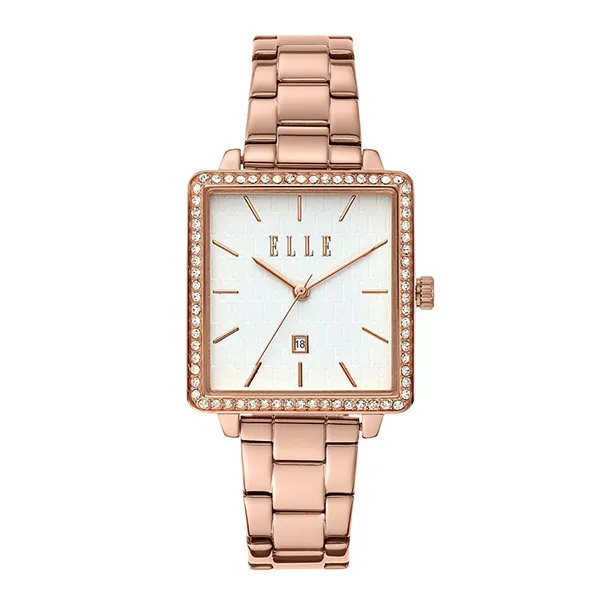 Đồng Hồ Nữ Elle Ile De La Cité Ell21023 Màu Vàng Hồng (No box - Bảo hành 2 năm)