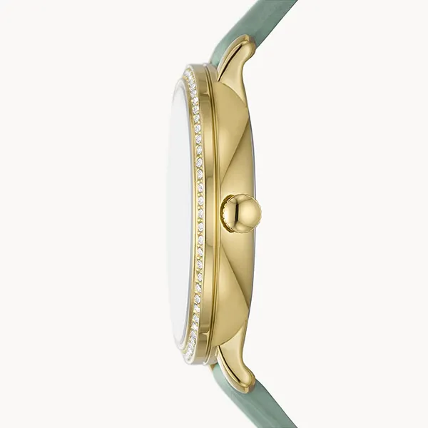 Đồng Hồ Nữ Fossil Jacqueline ES5168 Dây Da Màu Xanh Lá