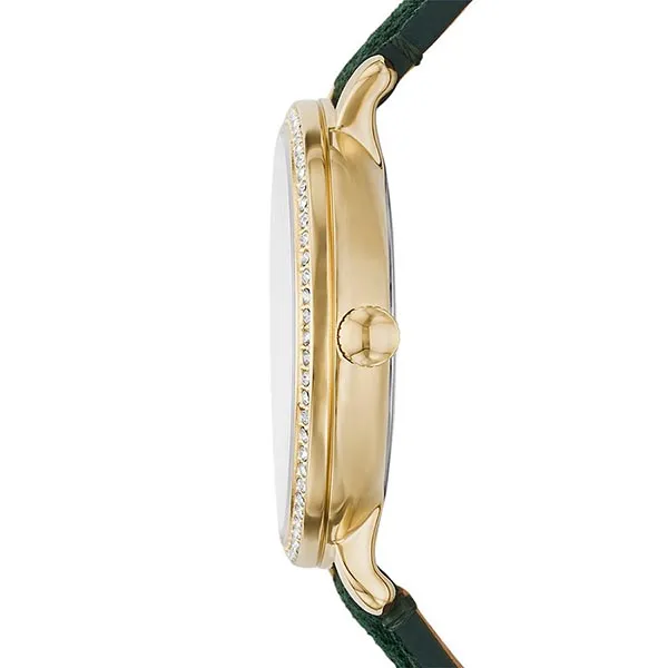 Đồng Hồ Nữ Fossil Jacqueline ES5244 Dây Da Màu Xanh