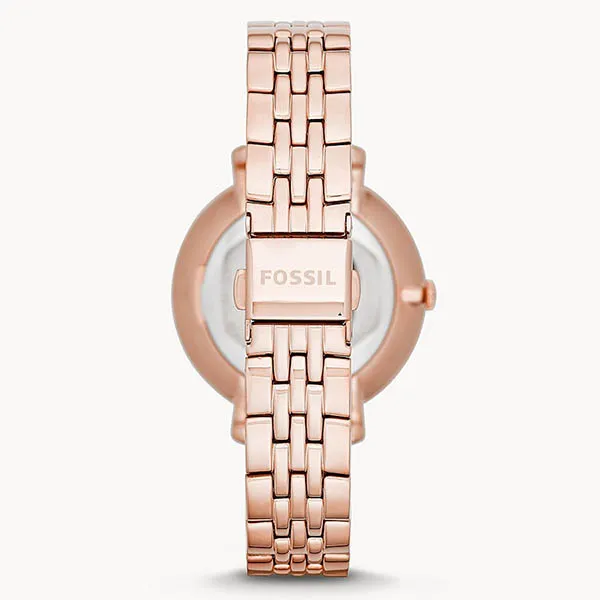 Đồng Hồ Nữ Fossil Jacqueline ES5252SET Dây Thép Không Gỉ Màu Vàng Hồng - Đồng hồ - Vua Hàng Hiệu