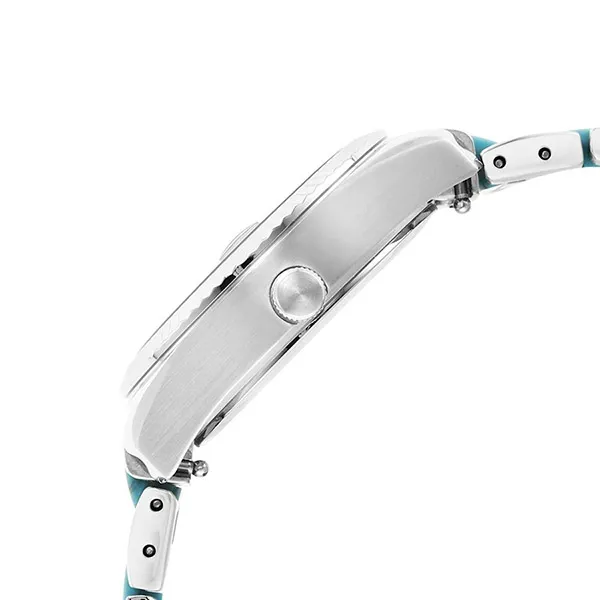 Đồng Hồ Nữ Fossil Scarlette Mini Dây Thép Không Gỉ ES5077 Màu Xanh Bạc