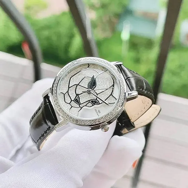 Đồng Hồ Nữ Gemax CI235P1W Màu Đen Mặt Trắng - Đồng hồ - Vua Hàng Hiệu