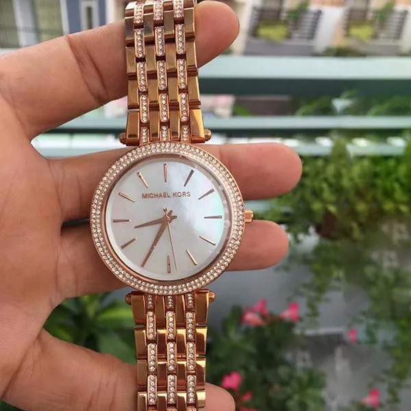 Đồng Hồ Nữ Michael Kors MK3220 39mm Màu Vàng Hồng