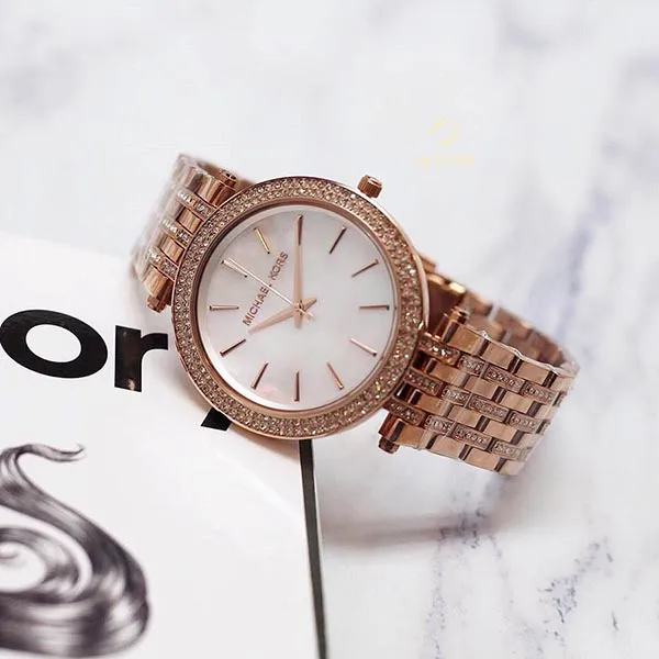 Đồng Hồ Nữ Michael Kors MK3220 39mm Màu Vàng Hồng