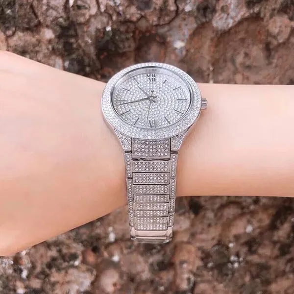 Đồng Hồ Nữ Michael Kors MK3359 38mm Màu Bạc - Đồng hồ - Vua Hàng Hiệu
