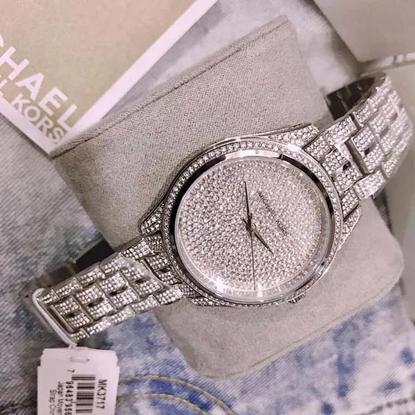 Đồng Hồ Nữ Michael Kors MK3717 38mm Màu Bạc