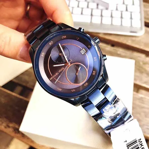 Đồng Hồ Nữ Michael Kors MK6468 40mm màu Xanh Navy