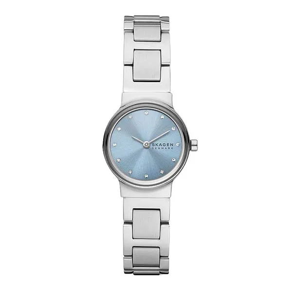 Đồng Hồ Nữ Skagen SKW3069 Dây Kim Loại 26mm Màu Xanh Bạc - Đồng hồ - Vua Hàng Hiệu