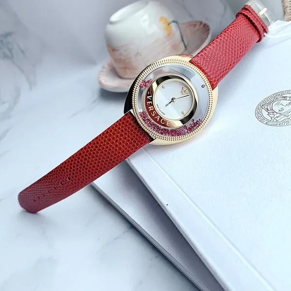Đồng Hồ Nữ Versace Destiny Precious Watch 36mm Màu Đỏ - Đồng hồ - Vua Hàng Hiệu