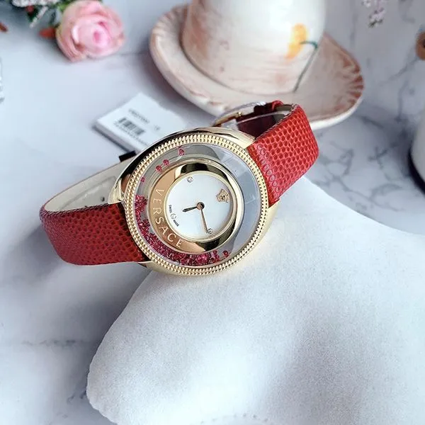 Đồng Hồ Nữ Versace Destiny Precious Watch 36mm Màu Đỏ - Đồng hồ - Vua Hàng Hiệu