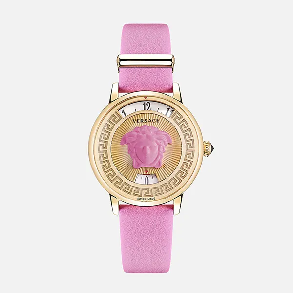 Đồng Hồ Nữ Versace Medusa Icon Watch Màu Hồng 38mm