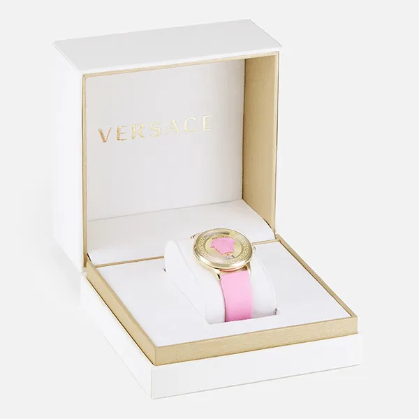 Đồng Hồ Nữ Versace Medusa Icon Watch Màu Hồng 38mm