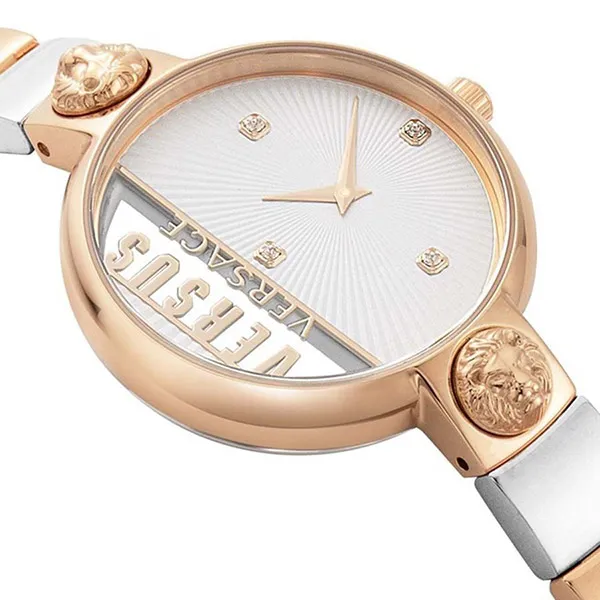 Đồng Hồ Nữ Verus Versace VSP1U0519 Rue Denoyez Watch Màu Vàng Hồng