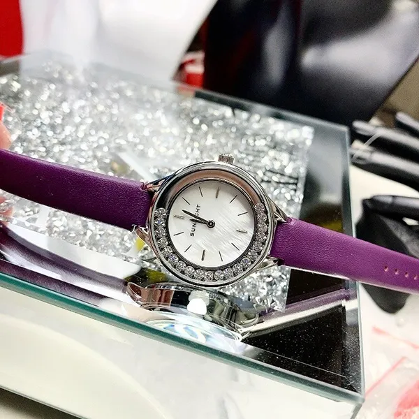 Đồng Hồ Nữ Sunlight Watches For Women Exclusively At S322ASW-01LV Màu Trắng Bạc - Đồng hồ - Vua Hàng Hiệu