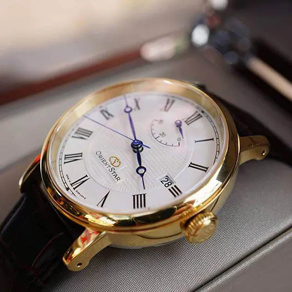 Đồng Hồ Nam Orient Star SEL09002W0 Màu Nâu