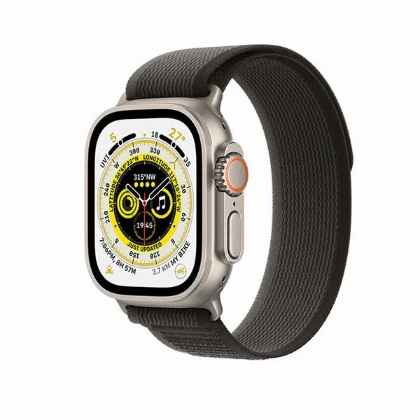 Đồng Hồ Thông Minh Apple Watch Ultra LTE 49mm Dây Trail Màu Đen Size S/M - Đồng hồ - Vua Hàng Hiệu