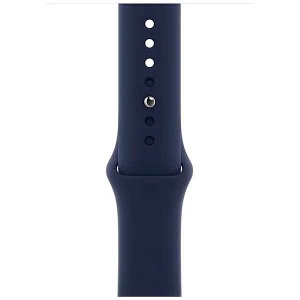 Đồng Hồ Thông Minh Apple Watch S6 LTE 40mm Viền Thép Dây Silicone Màu Xanh Dương - Đồng hồ - Vua Hàng Hiệu